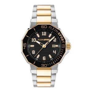 Plein Sport Titan Bracelet Watch Two Tone Mens